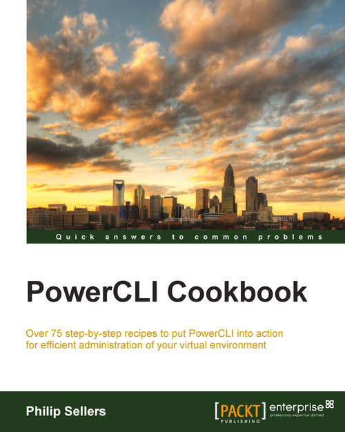 Book cover of PowerCLI Cookbook