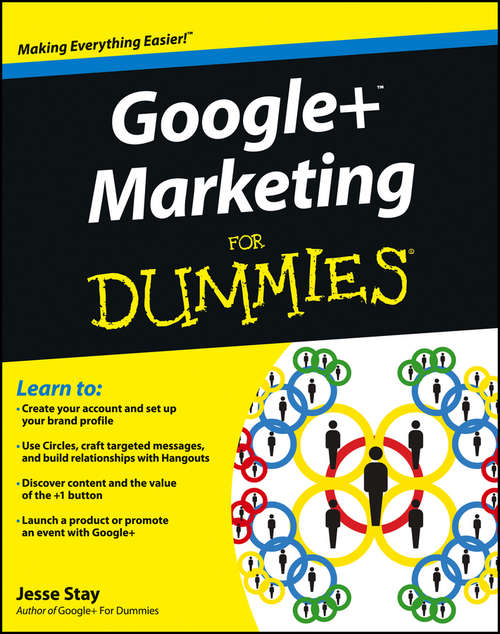 Book cover of Google+ Marketing For Dummies