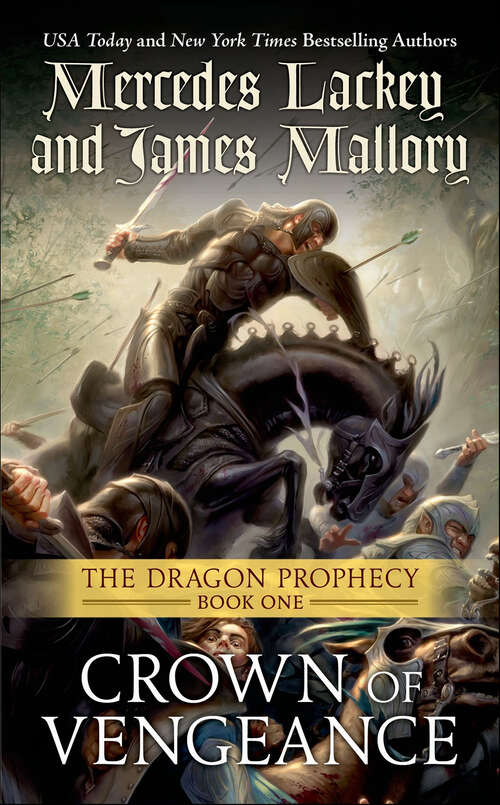 Book cover of Crown of Vengeance: Book One Of The Dragon Prophecy (The Dragon Prophecy #1)