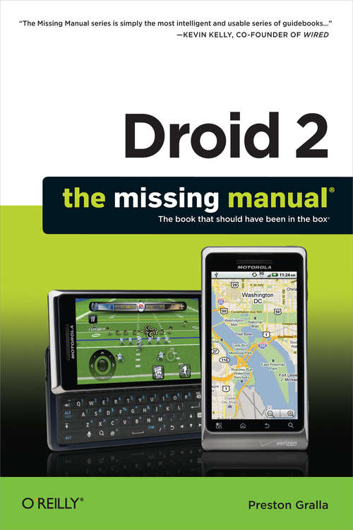 Book cover of Droid 2: The Missing Manual