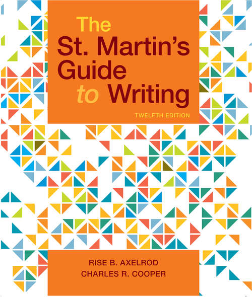 The St. Martin’s Guide to Writing (Twelfth Edition)