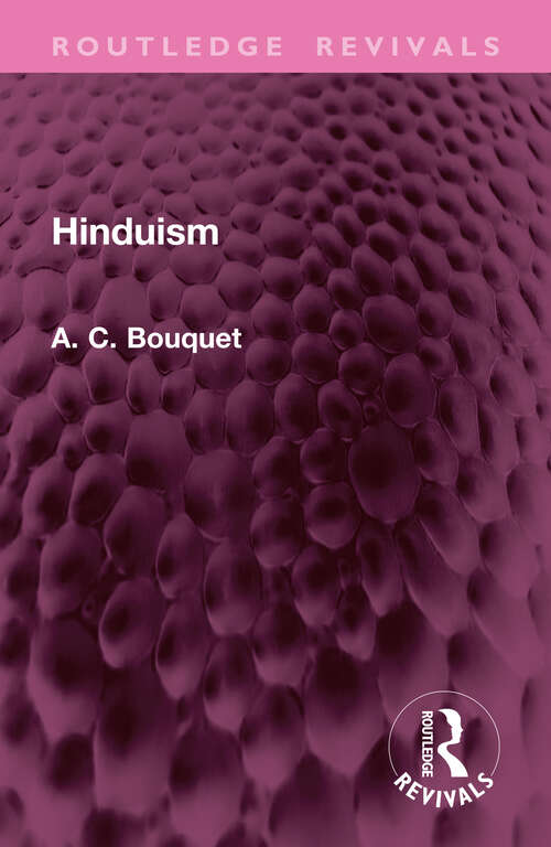 Book cover of Hinduism (Routledge Revivals)