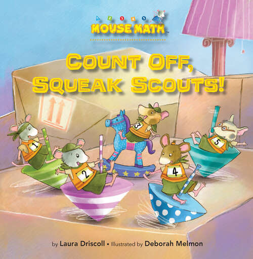 Book cover of Count Off, Squeak Scouts!: Number Sequence (Mouse Math)