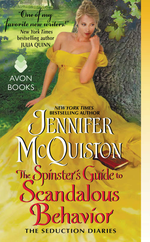 Book cover of The Spinster's Guide to Scandalous Behavior