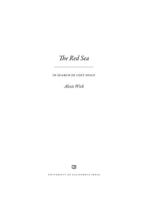 Book cover of The Red Sea