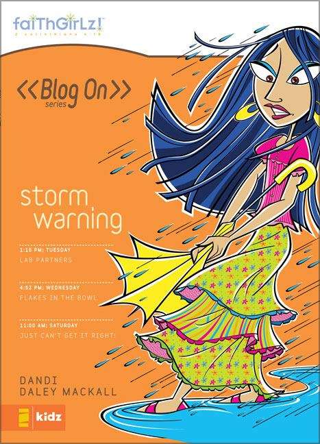 Book cover of Storm Warning (Faithgirlz! Blog On #8)