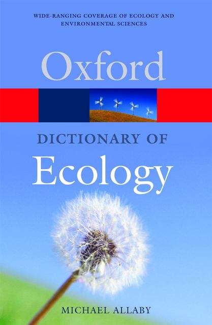 Book cover of A Dictionary of Ecology (3rd edition)