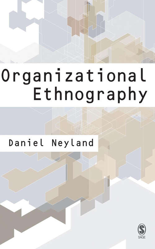 Book cover of Organizational Ethnography