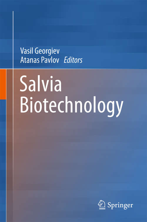 Book cover of Salvia Biotechnology