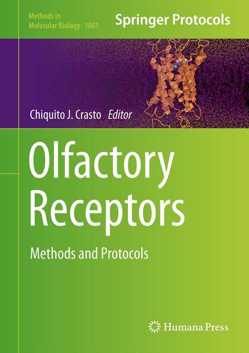 Book cover of Olfactory Receptors