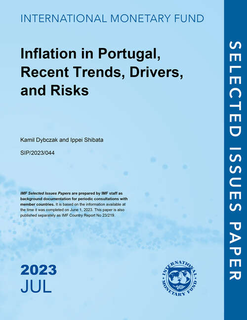 Book cover of Inflation in Portugal: Recent Trends, Drivers, and Risks