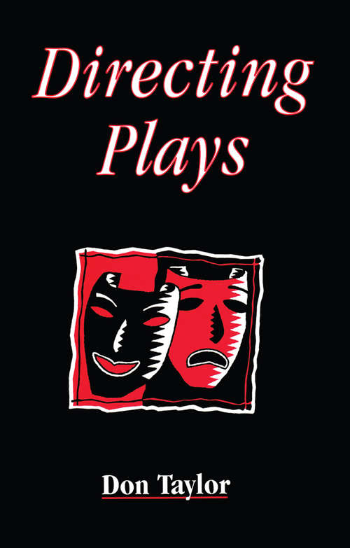 Book cover of Directing Plays (Stage And Costume Ser.)