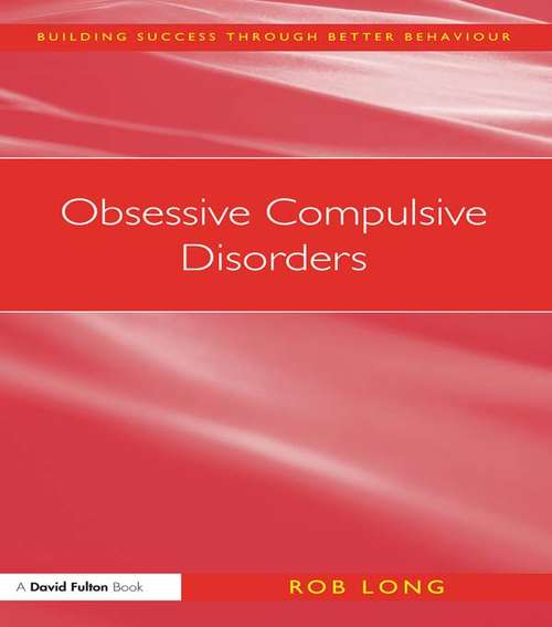 Book cover of Obsessive Compulsive Disorders (nasen spotlight)