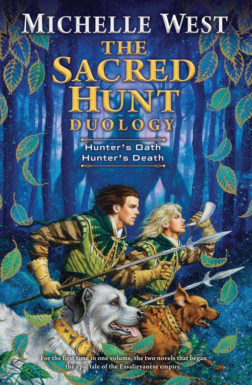 Book cover of The Sacred Hunt Duology
