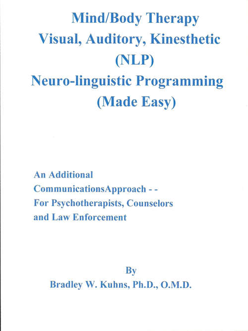 Book cover of Mind-Body Therapy-(NLP)