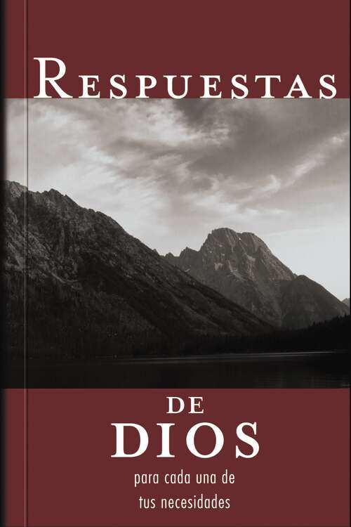 Book cover of Respuestas de Dios para cada una de tus necesidades