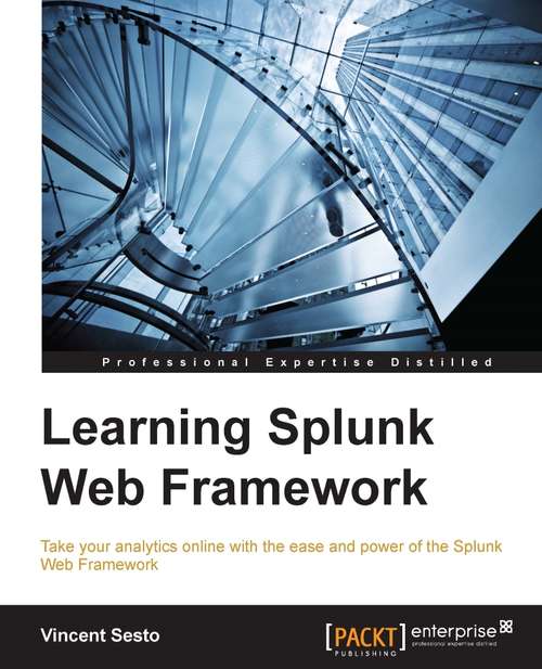 Book cover of Learning Splunk Web Framework