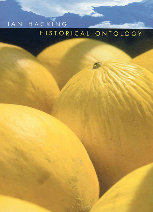 Book cover of Historical Ontology
