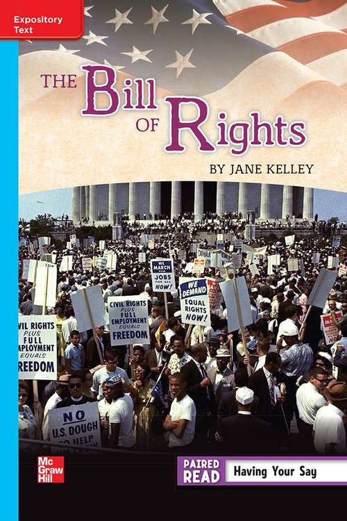 Book cover of The Bill of Rights [On Level, Grade 5]