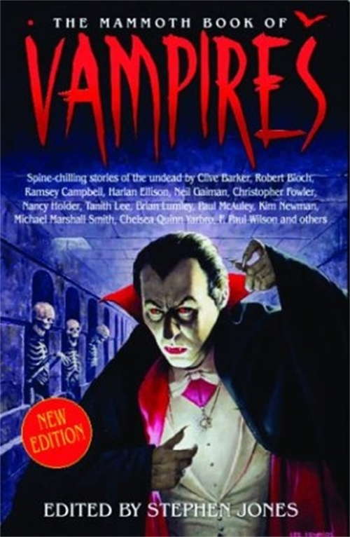 Book cover of The Mammoth Book of Vampires: New edition