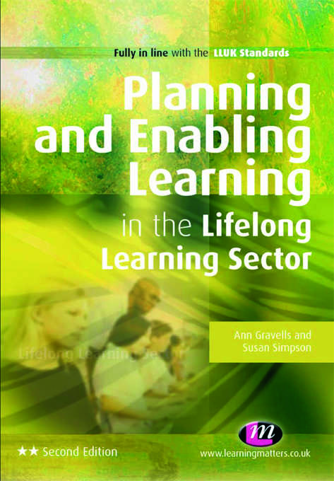 Book cover of Planning and Enabling Learning in the Lifelong Learning Sector