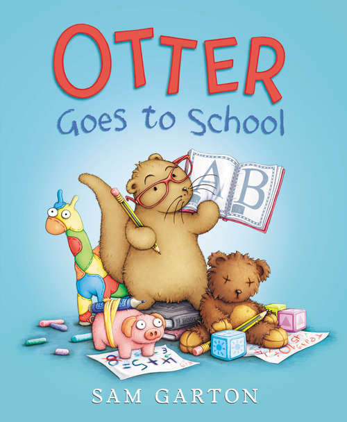 Book cover of Otter Goes to School
