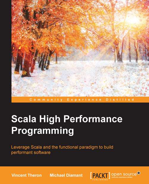 Book cover of Scala High Performance Programming