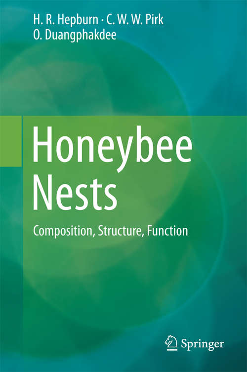 Book cover of Honeybee Nests