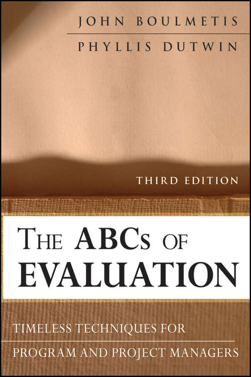 Book cover of The ABCs of Evaluation