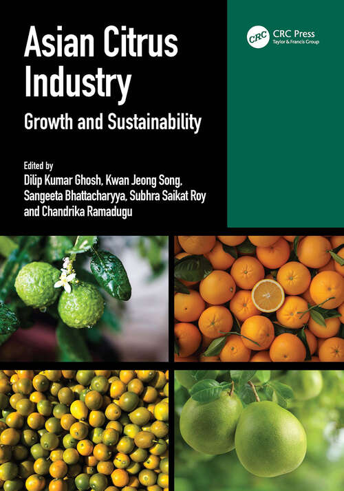 Book cover of Asian Citrus Industry: Growth and Sustainability (1)