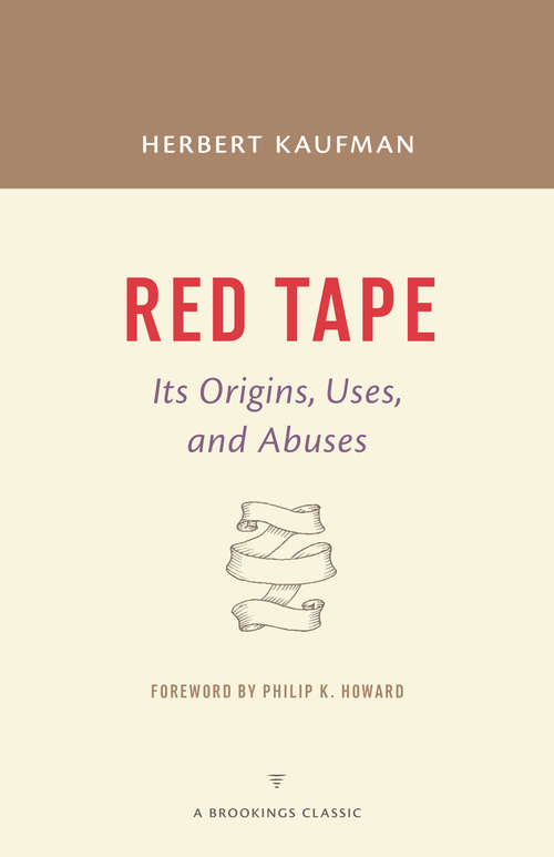 Book cover of Red Tape