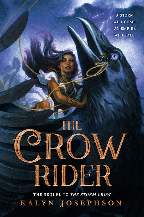 Book cover of The Crow Rider (Storm Crow #2)