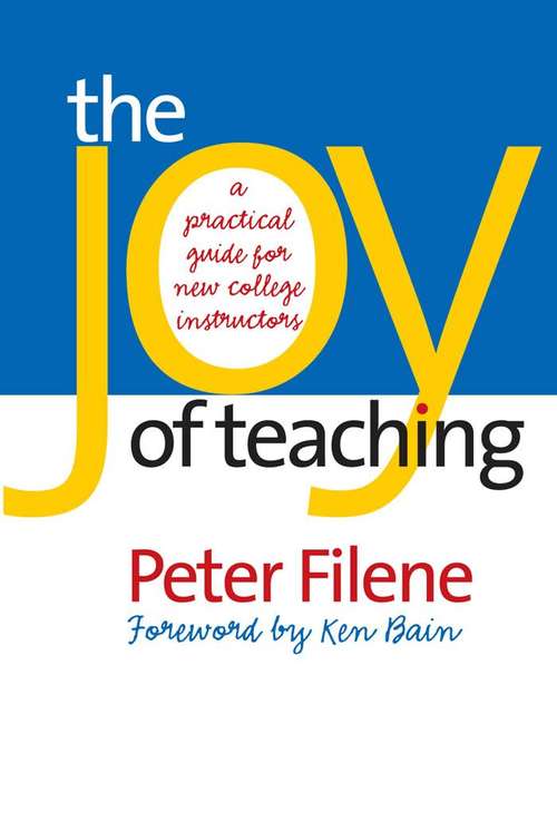 Book cover of The Joy of Teaching