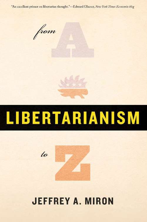 Book cover of Libertarianism  from A to Z
