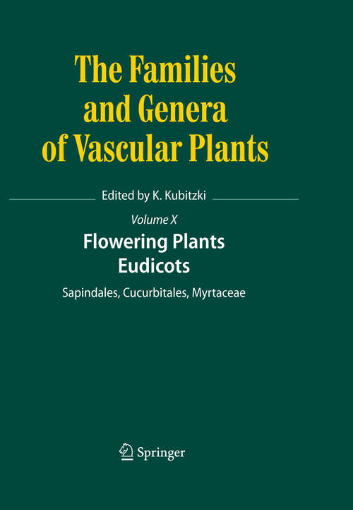 Book cover of Flowering Plants. Eudicots