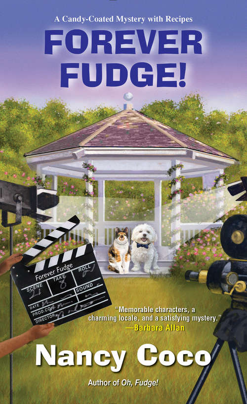 Book cover of Forever Fudge (A Candy-coated Mystery #6)