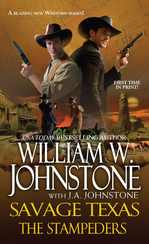 Book cover of Savage Texas: The Stampeders (Savage Texas #3)