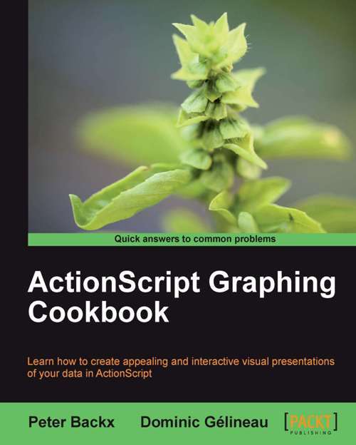 Book cover of ActionScript Graphing Cookbook