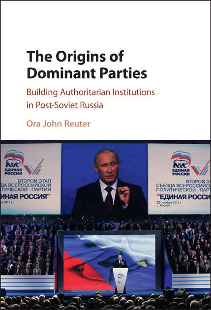 Book cover of The Origins of Dominant Parties