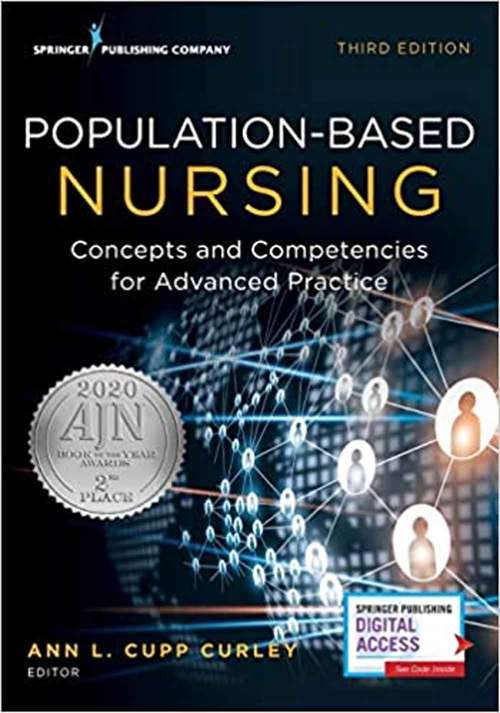 Book cover of Population-based Nursing: Concepts And Competencies For Advanced Practice (Third Edition)