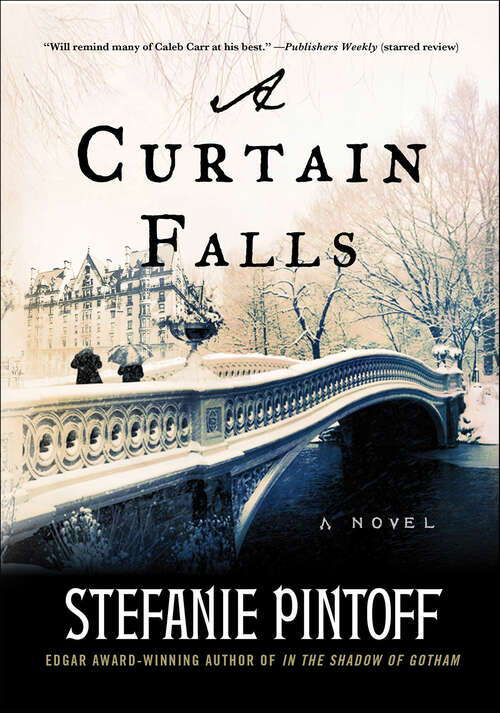 Book cover of A Curtain Falls: A Novel (Detective Simon Ziele #2)