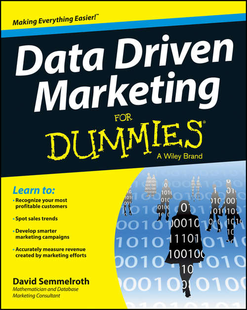Book cover of Data Driven Marketing For Dummies