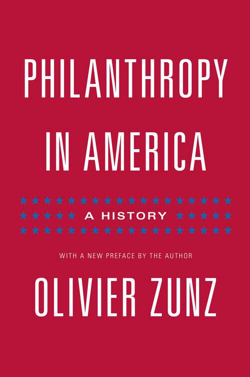 Book cover of Philanthropy in America