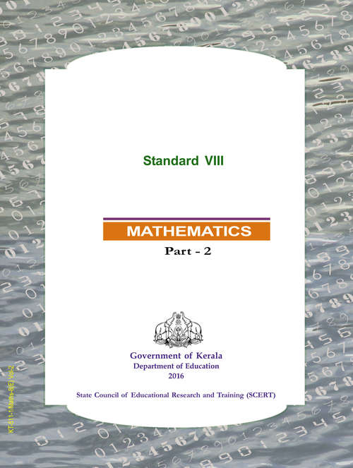 Book cover of Mathematics Part 2 class 8 - S.C.E.R.T. - Kerala Board