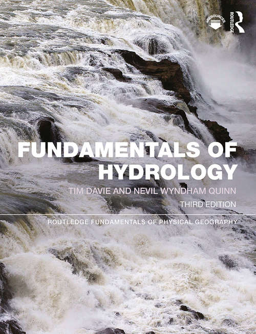 Book cover of Fundamentals of Hydrology (3) (Routledge Fundamentals of Physical Geography)