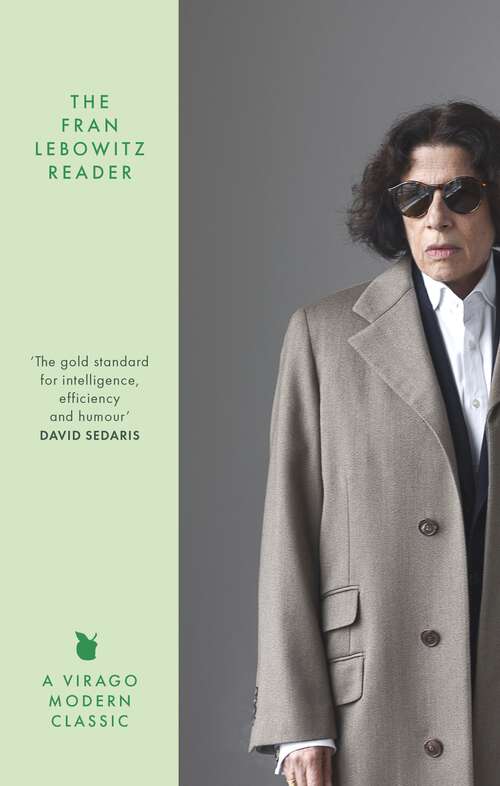 Book cover of The Fran Lebowitz Reader