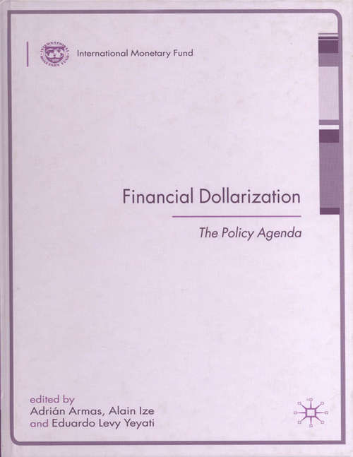 Book cover of Financial Dollarization: The Policy Agenda