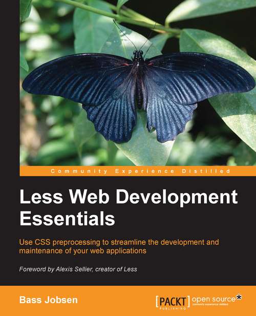 Book cover of Less Web Development Essentials