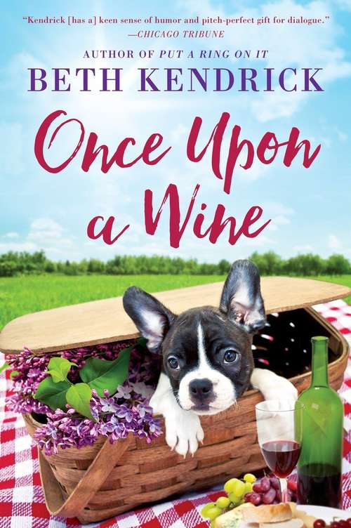 Book cover of Once Upon a Wine (Black Dog Bay Novel #4)