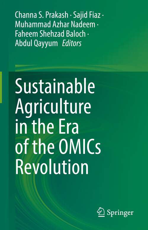 Book cover of Sustainable Agriculture in the Era of the OMICs Revolution (1st ed. 2023)